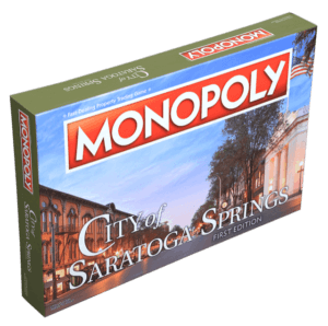 City of Saratoga Springs Monopoly box